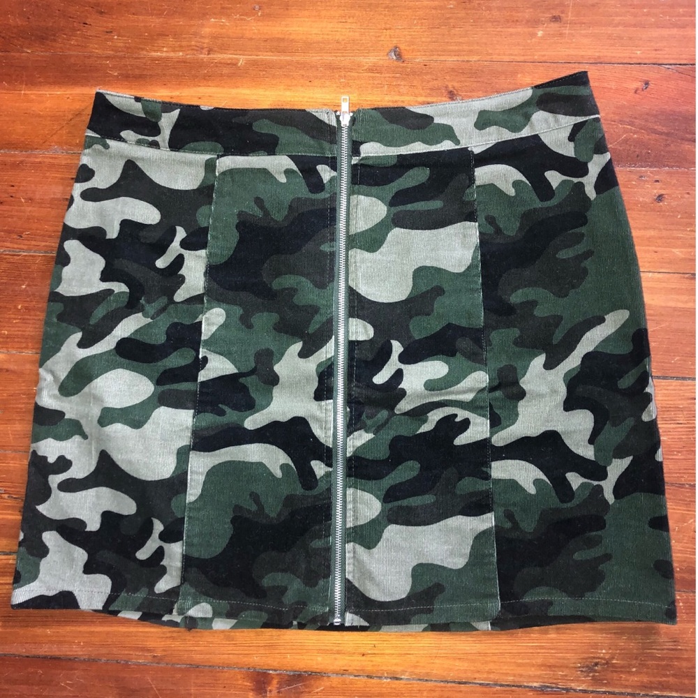 Corduroy skirt